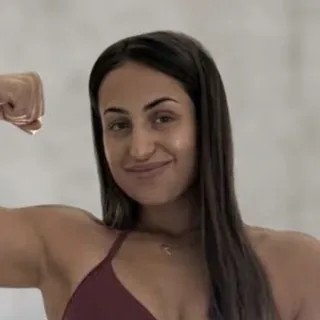 Clarissa Belcastro à la salle de sport