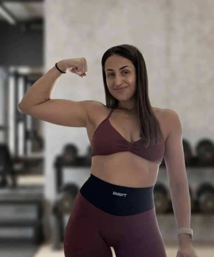 Clarissa Belcastro à la salle de sport
